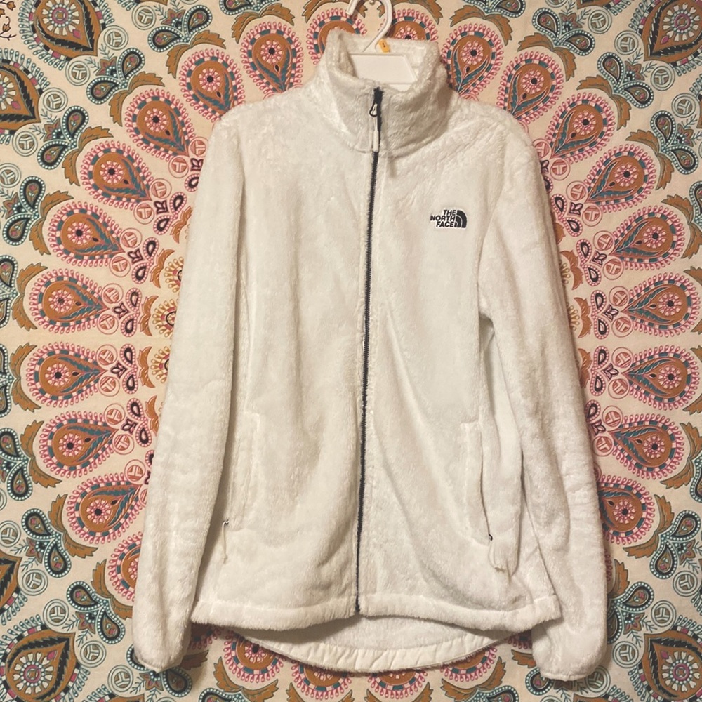 THE NORTH FACE - White Fleece light jacket